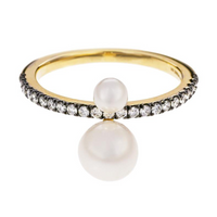 Diamond and Pearl Prive Ring