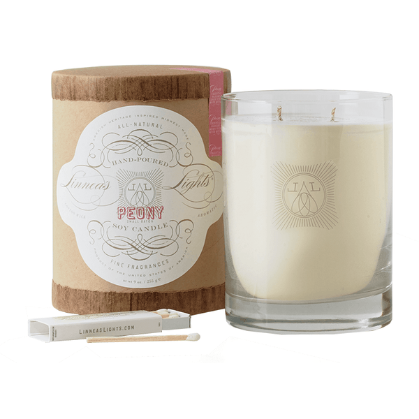 Peony 2-Wick Soy Candle